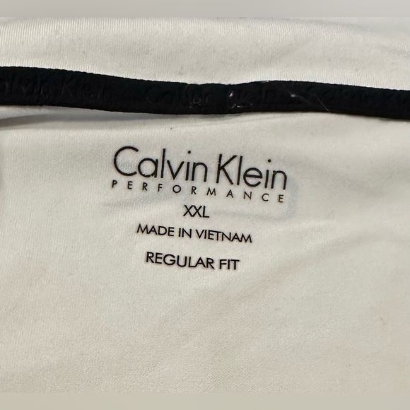 Calvin Klein Performance Pullover Men’s Size XXL Reflective 1/4 Zip Logo Jacket - Picture 9 of 13